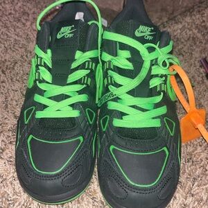 Nike rubber dunks off white